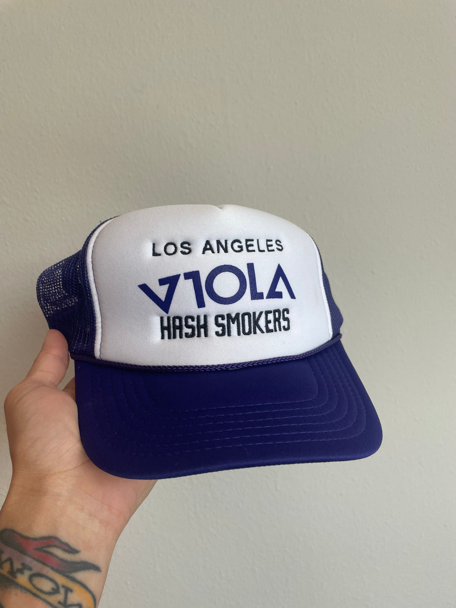1of1 LA Hash Smokers Trucker by All My Hats Are Dead